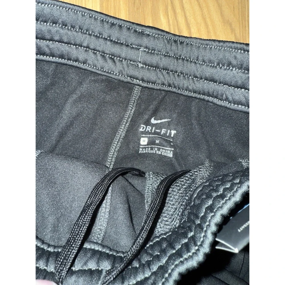 Nike‎ NEW Y2K Therma Elite Stripe Basketball Pants Youth Boys M Dark Gray